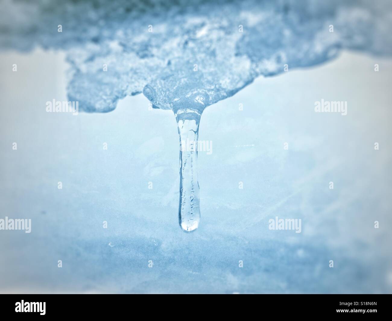 Icicle - Smartphone Captured Stock Image