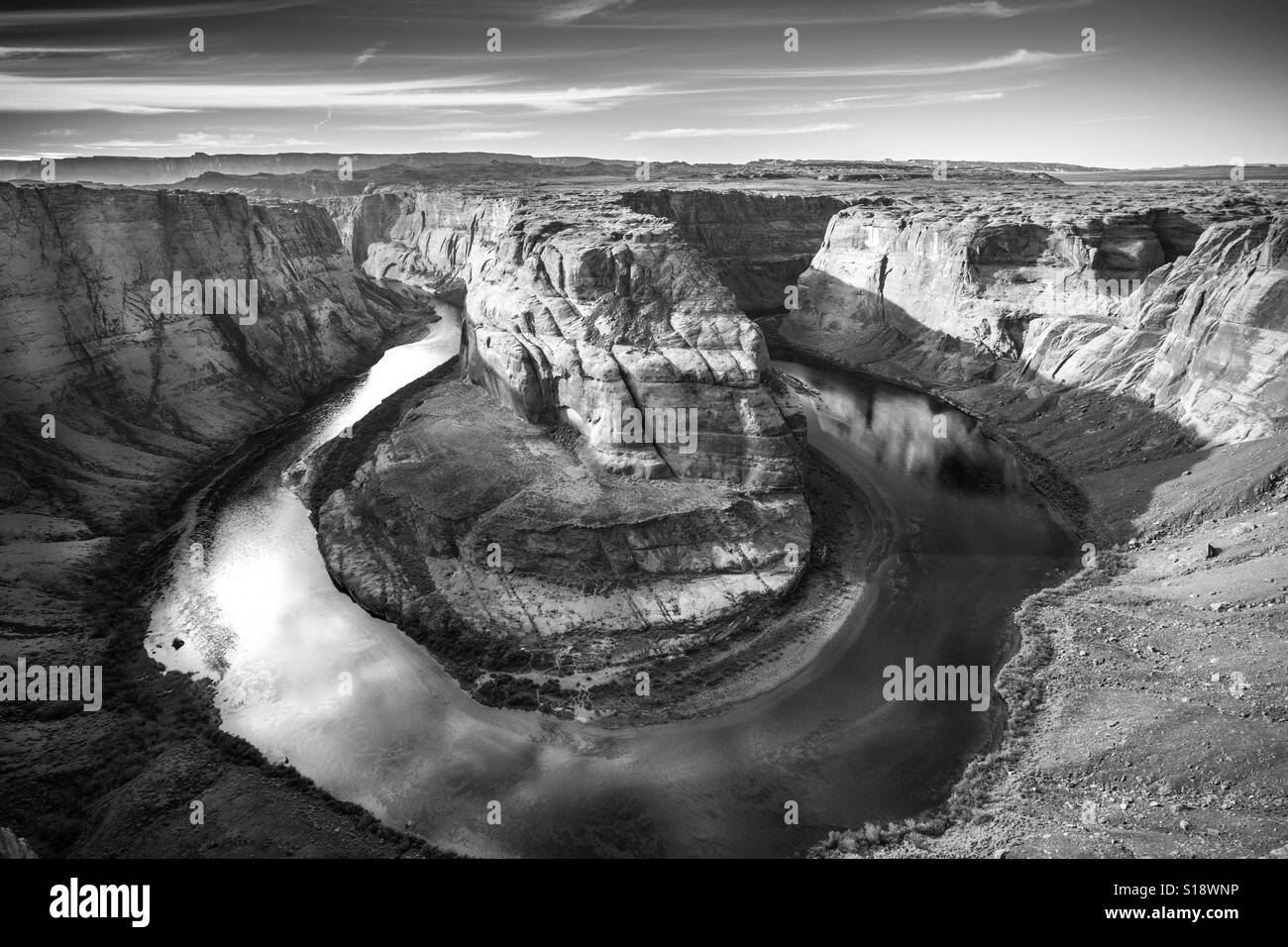 Majestic Horseshoe Bend Stock Photo Alamy