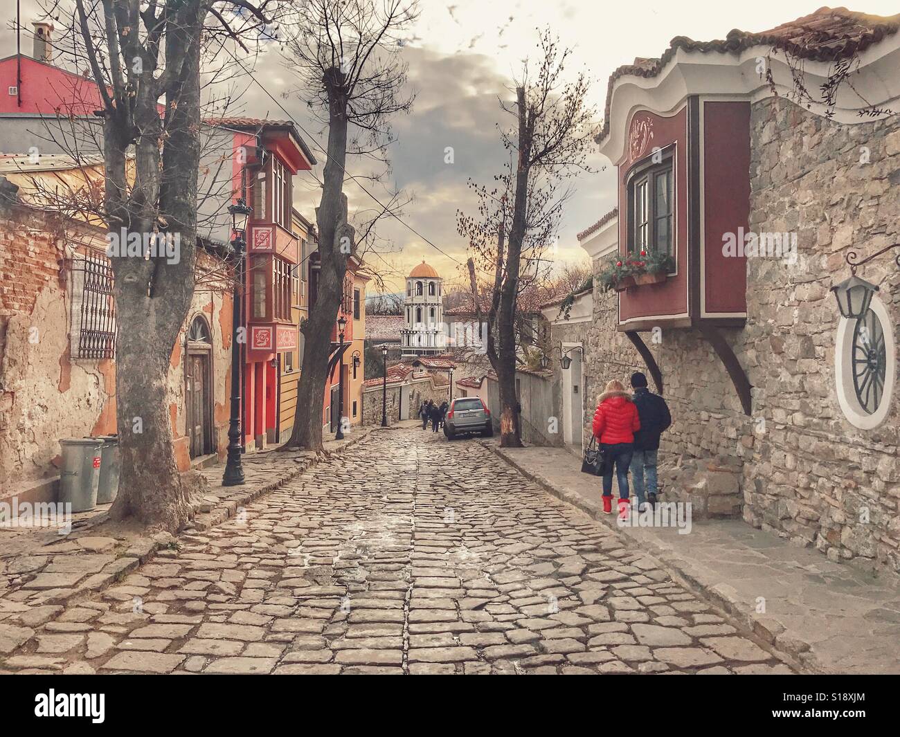 Plovdiv Bulgaria - Smartphone Captured Stock Image
