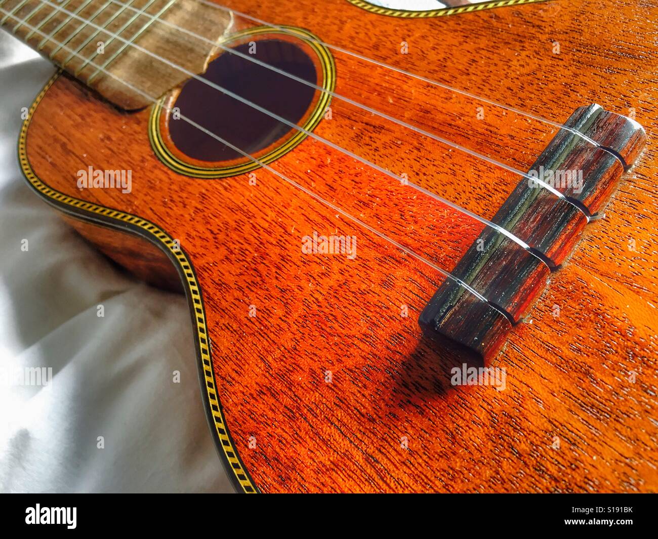 Ukulele - Smartphone Captured Stock Image