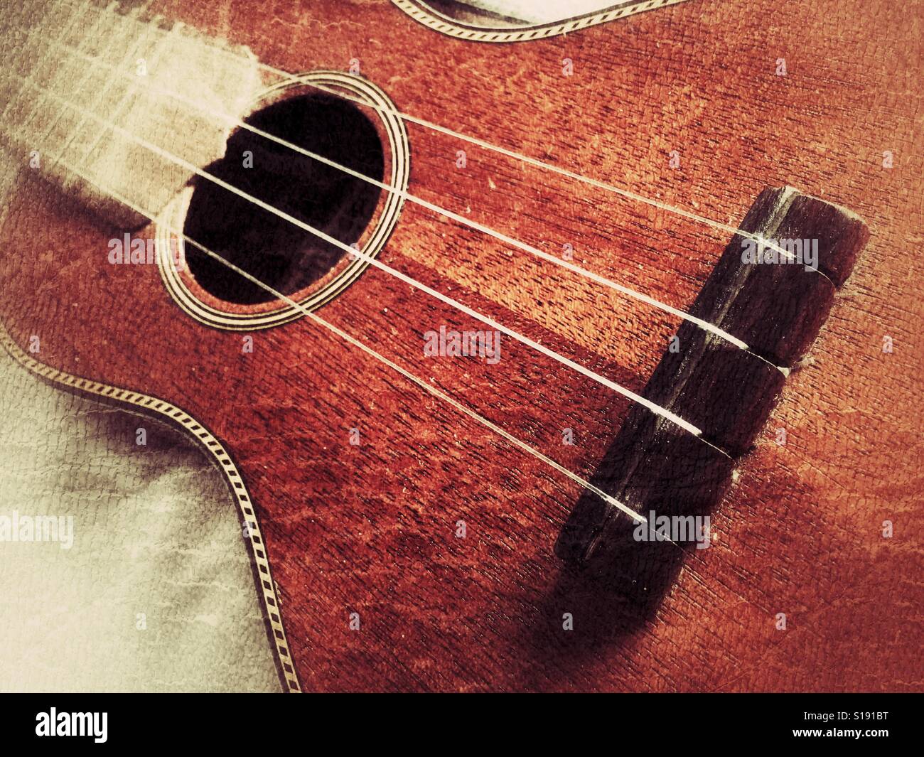 Ukulele - Smartphone Captured Stock Image