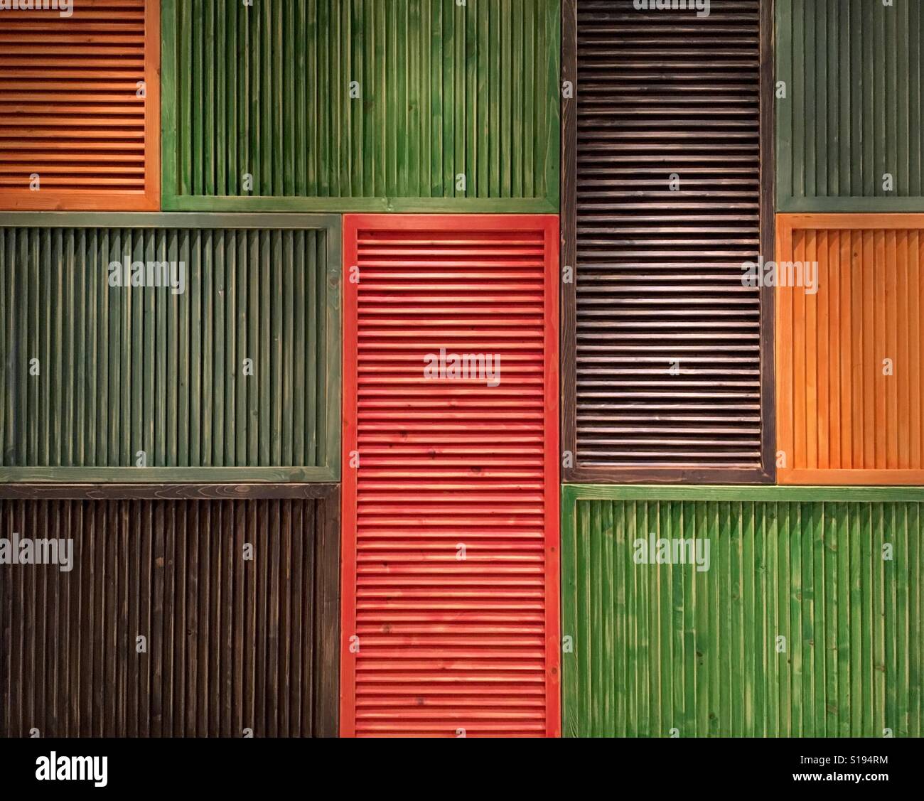 Colorful wall decor Stock Photo Alamy