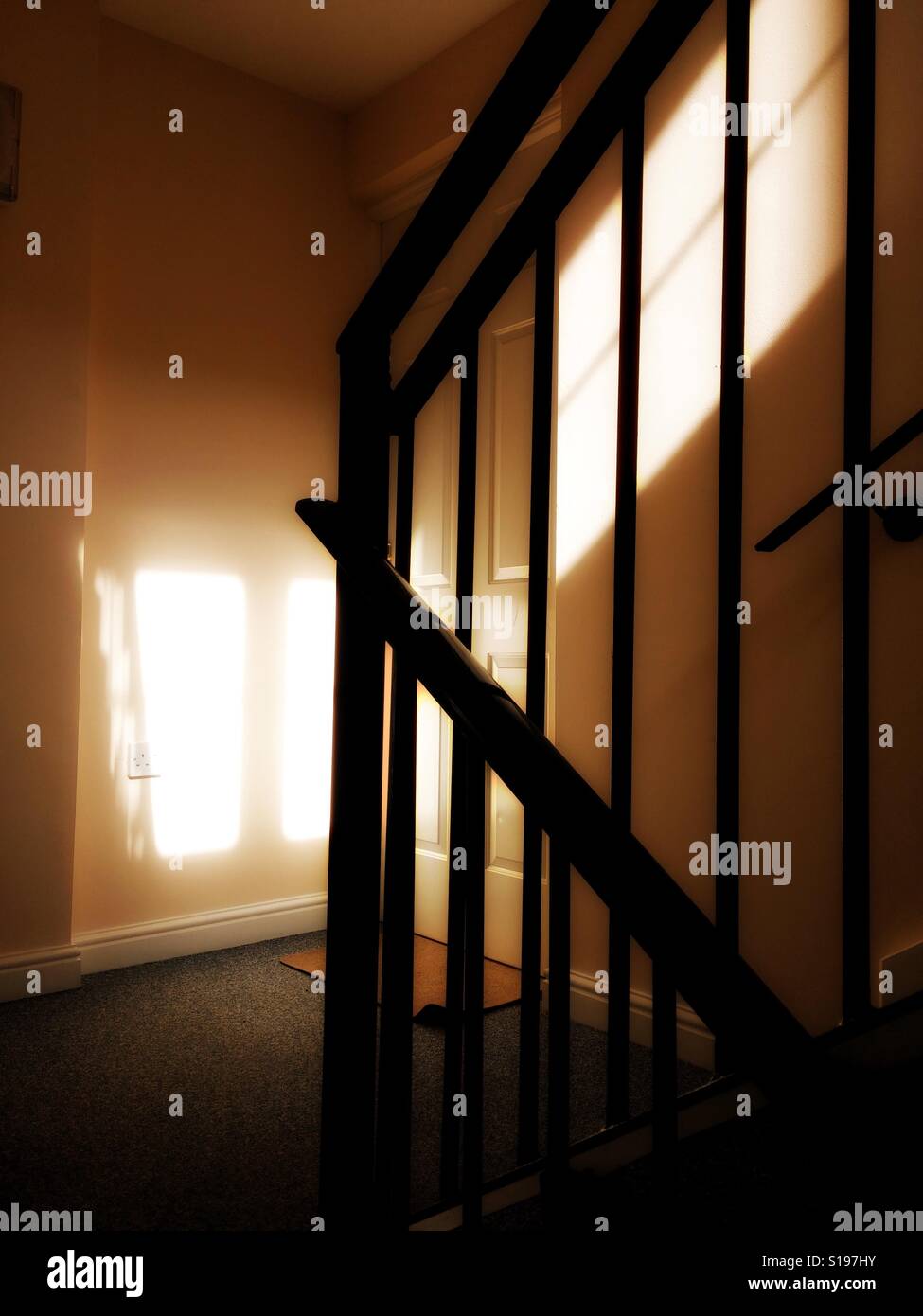 Steps to front door - Smartphone Captured Stock Image