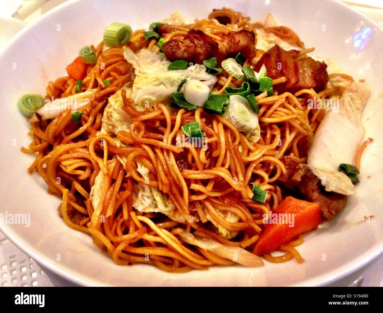 Filipino noodles. - Smartphone Captured Stock Image