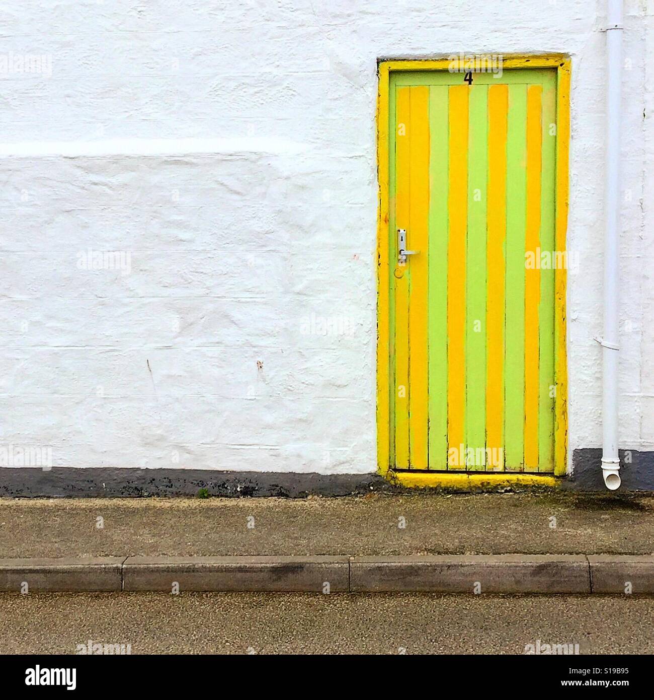 Colourful door Stock Photo