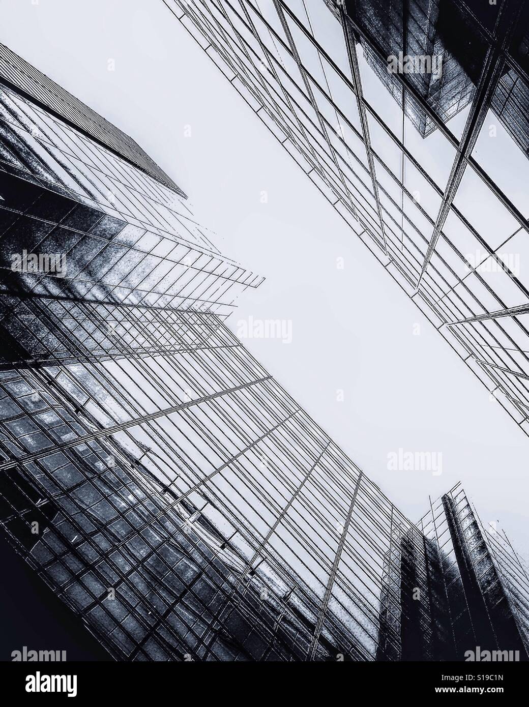 The architecture of London. - Smartphone Captured Stock Image