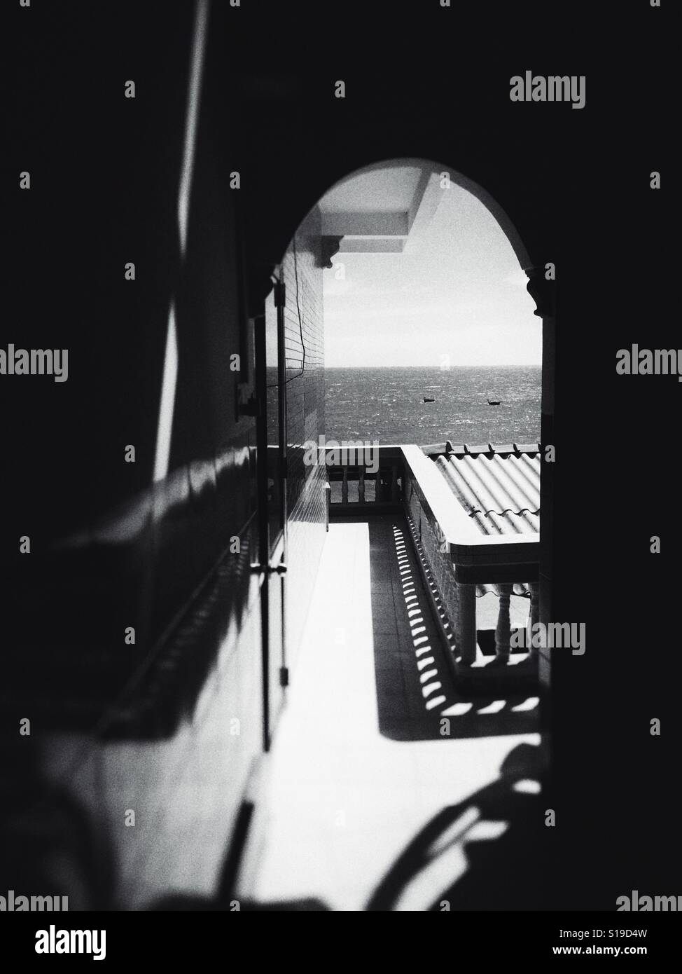 Playing shadows. - Smartphone Captured Stock Image