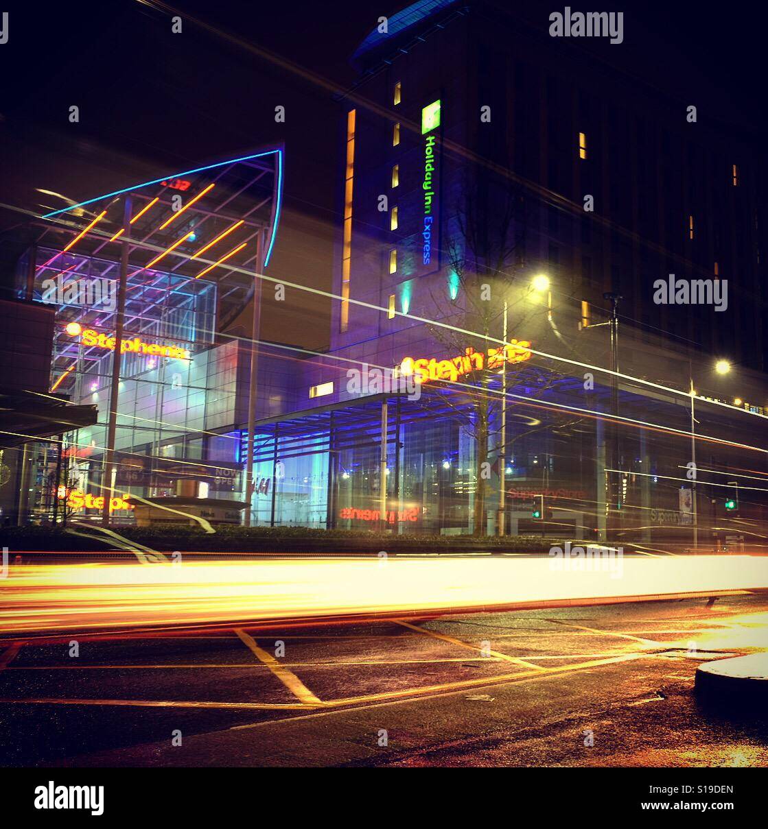 St. Stephens shopping centre, Hull, Yorkshire. - Smartphone Captured Stock Image