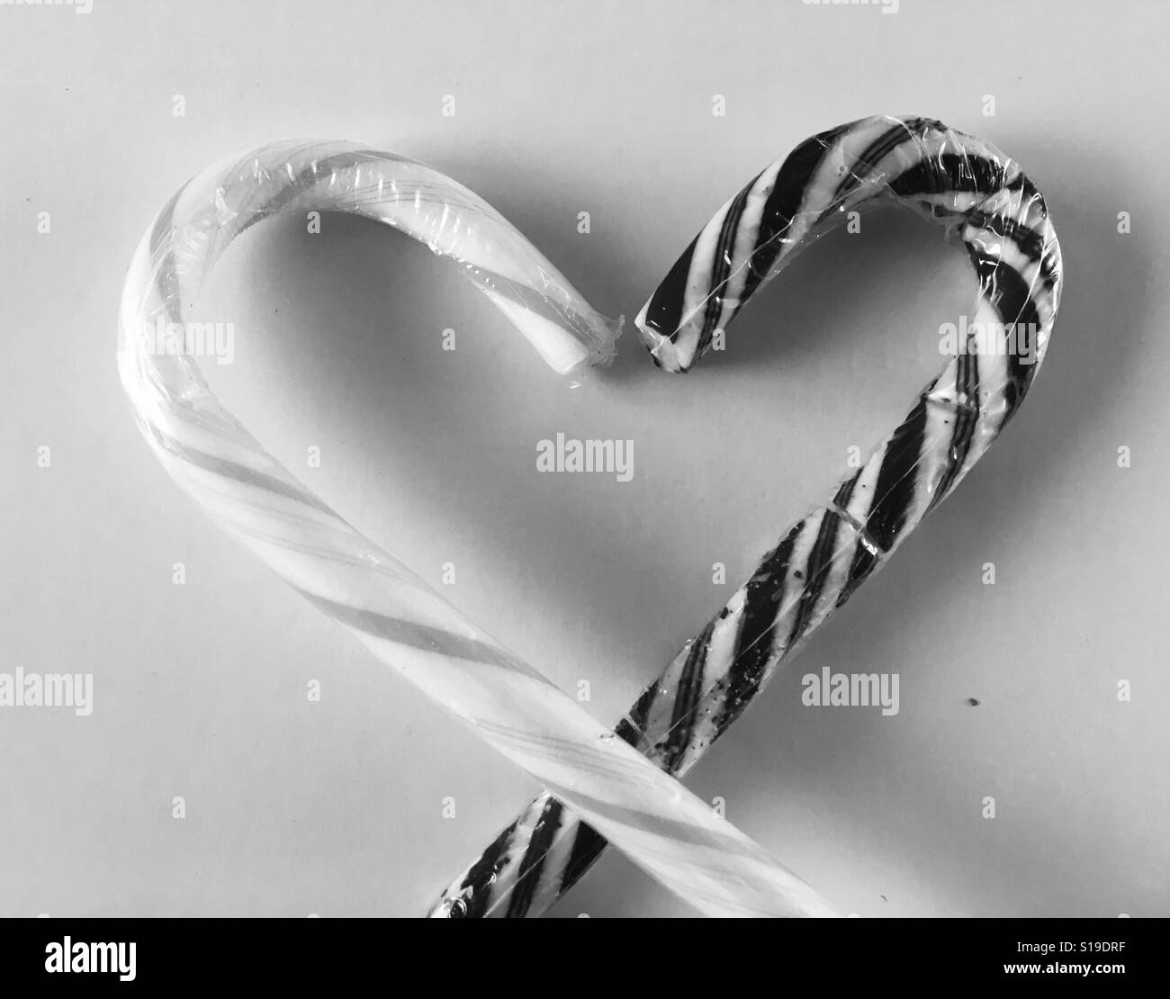 Candy canes Black and White Stock Photos & Images - Alamy