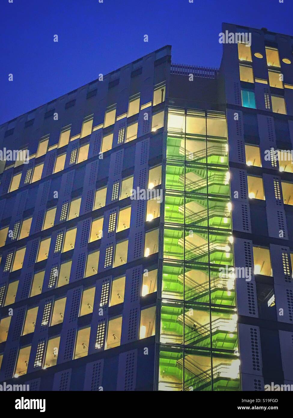 A new office block in Old Street, London - Smartphone Captured Stock Image