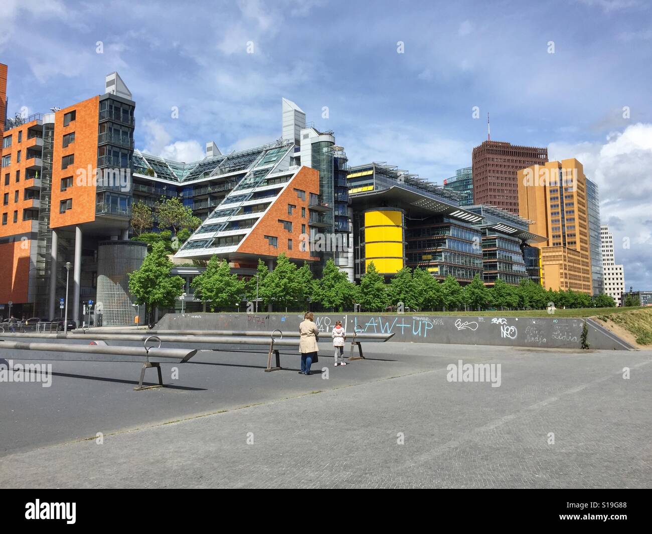 Modern architecture - Germany - Smartphone Captured Stock Image