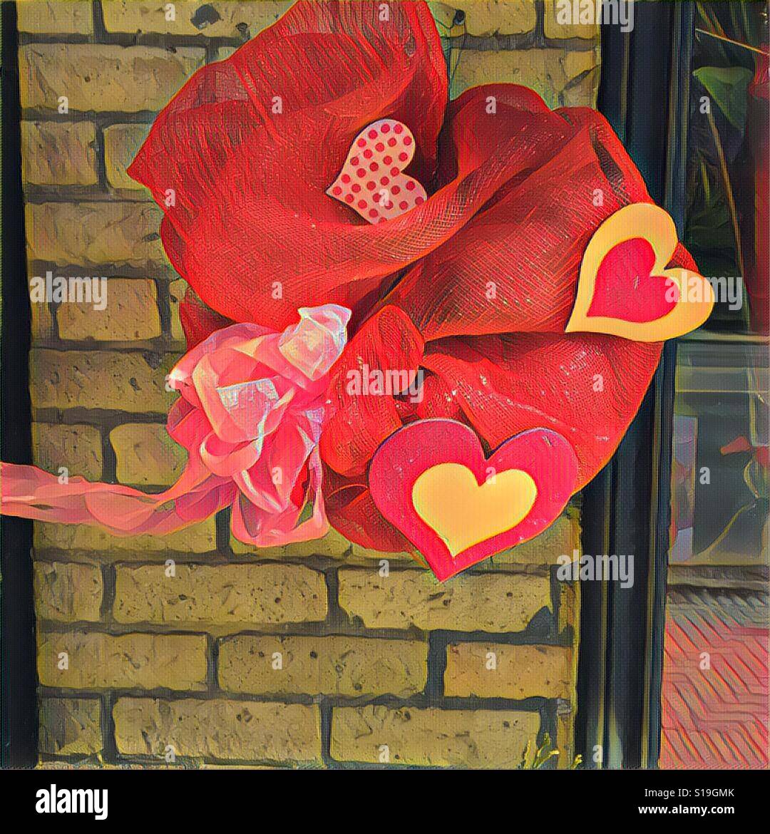 Special Valentine - Smartphone Captured Stock Image