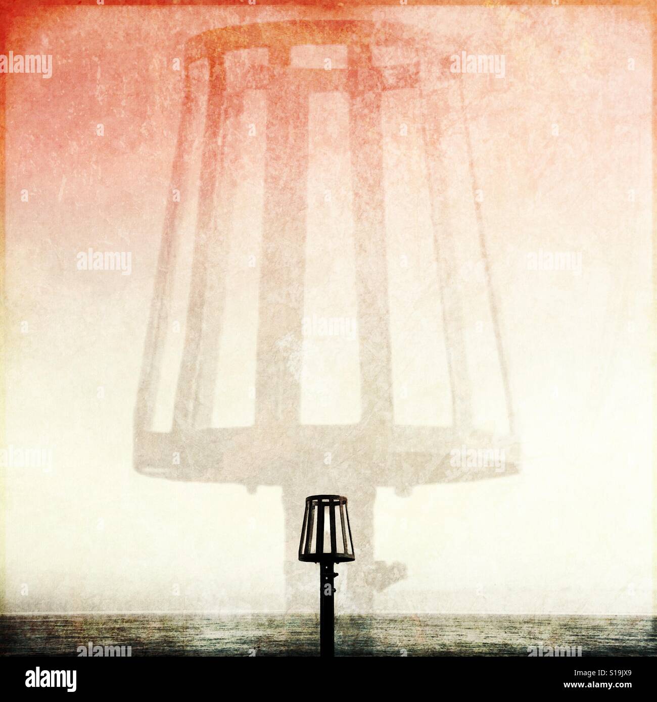 Groyne at Dawlish Warren in Devon - Smartphone Captured Stock Image