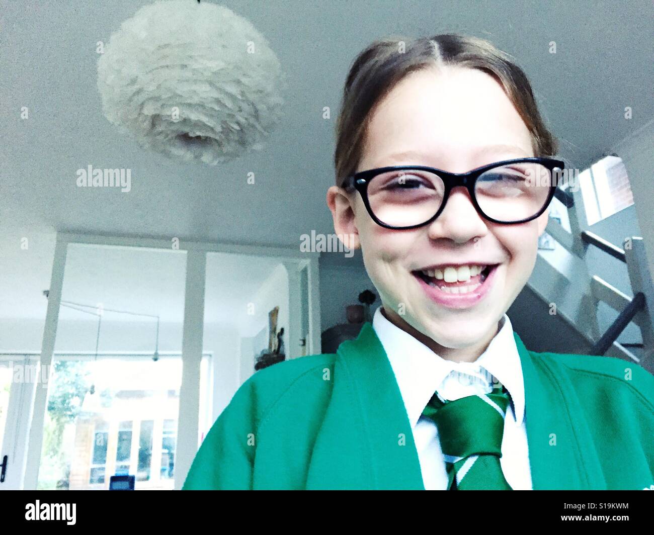School girl uniform tie hi-res stock photography and images - Alamy