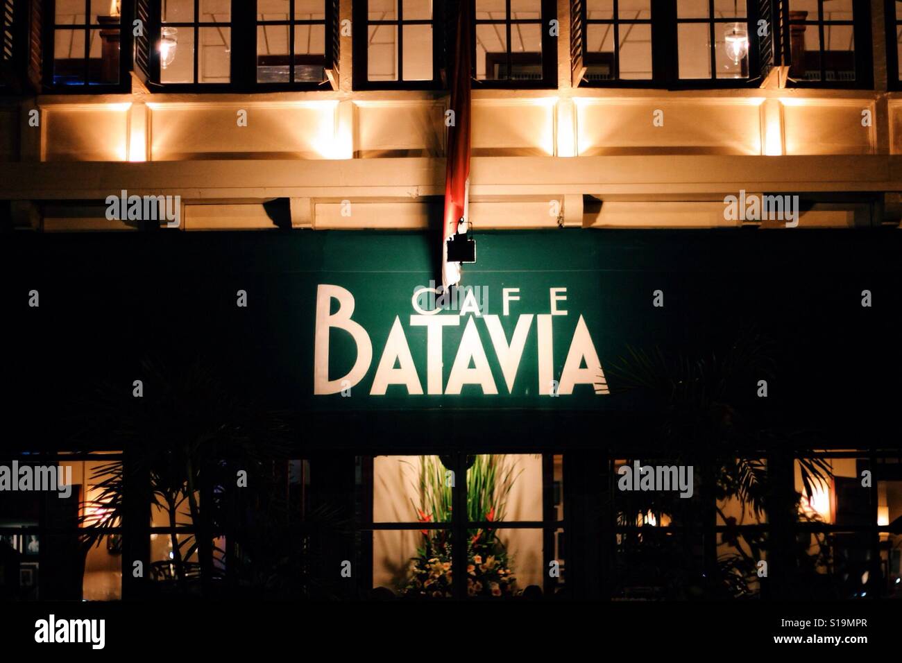 Cafe Batavia at Jakarta Old Town Stock Photo Alamy