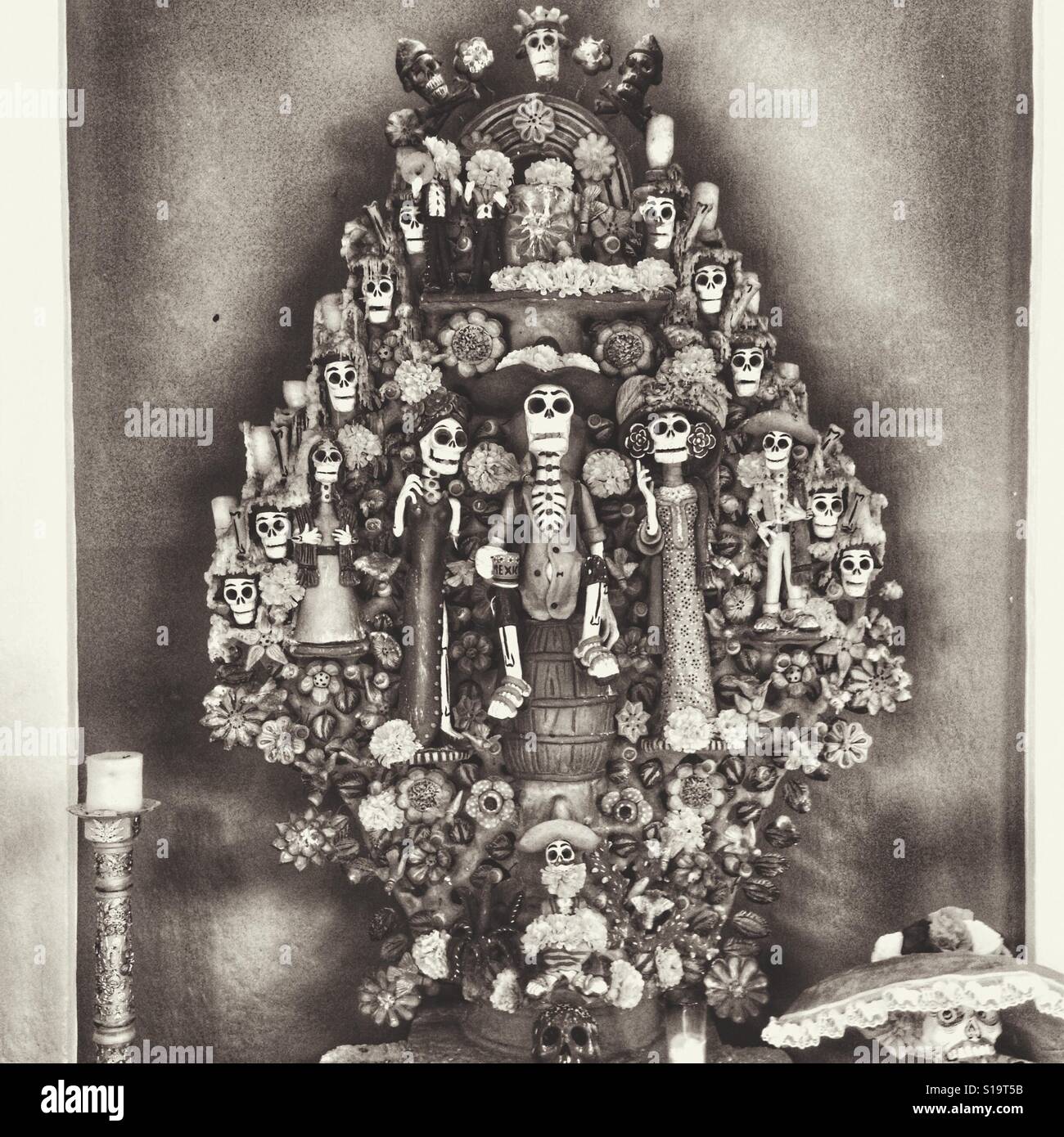 Day of the dead - Smartphone Captured Stock Image