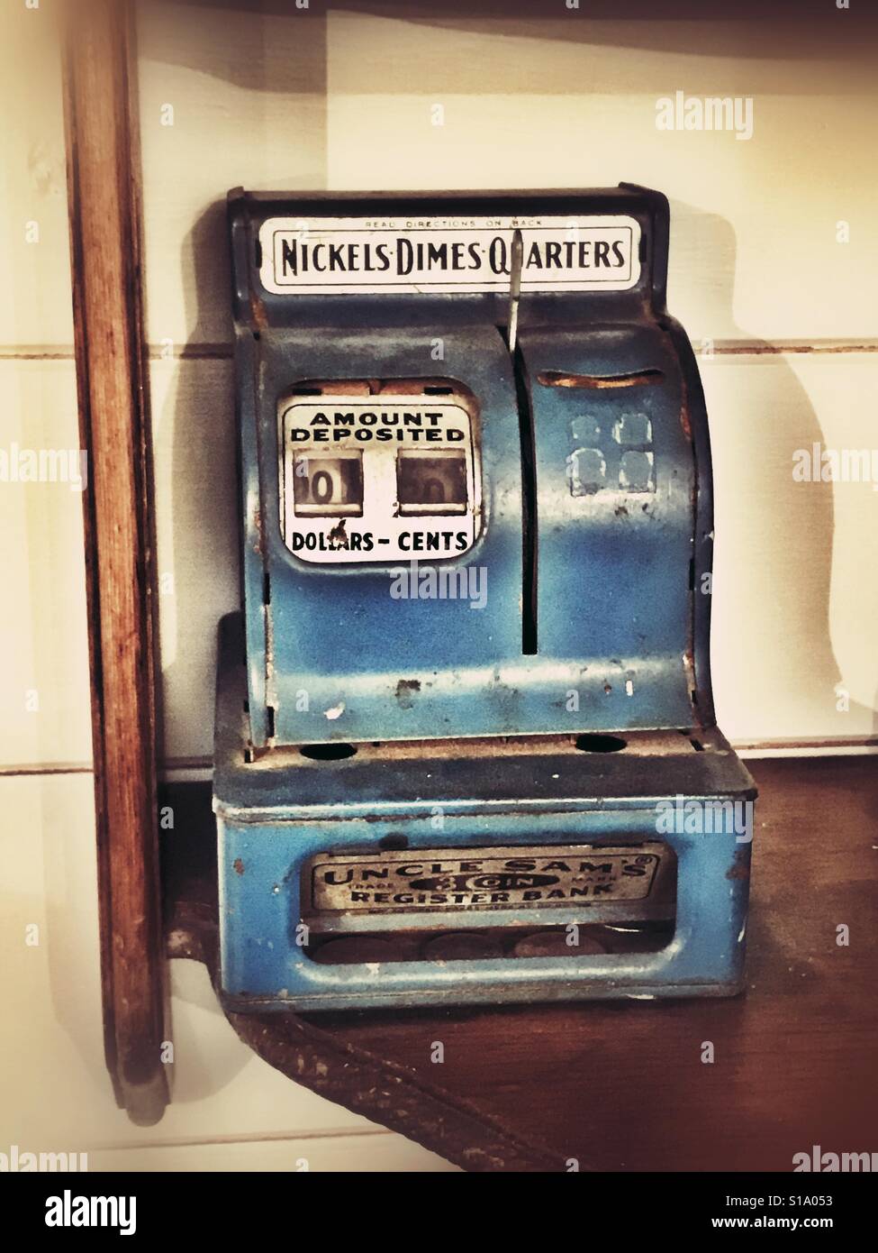 An Uncle Sams American cash machine Stock Photo Alamy