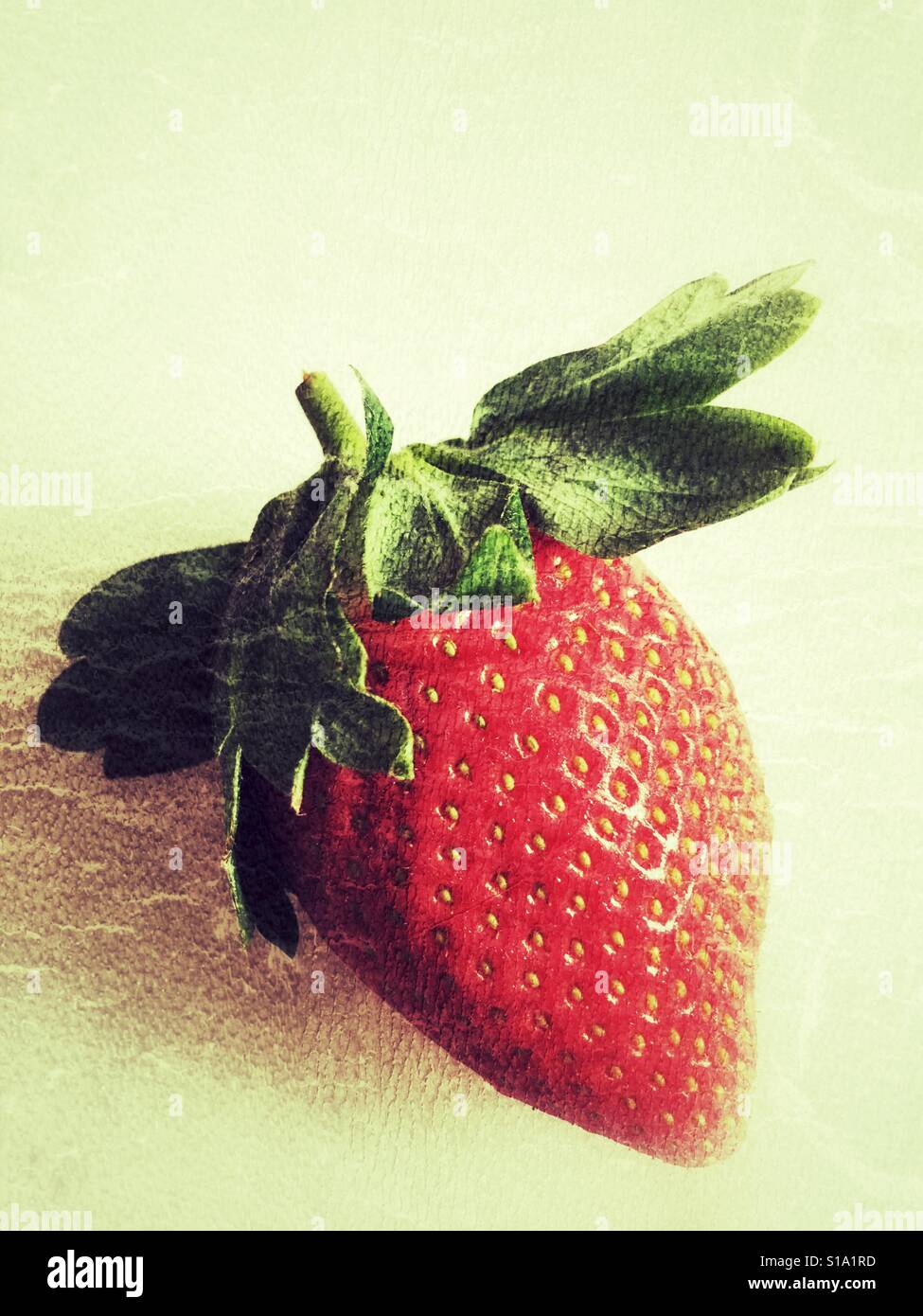 Strawberry - Smartphone Captured Stock Image