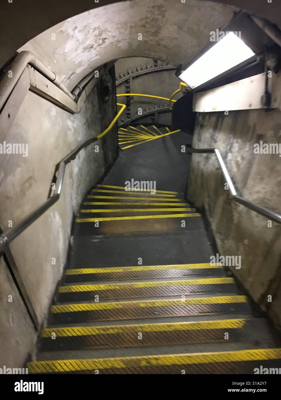 Stairway to hell - Smartphone Captured Stock Image