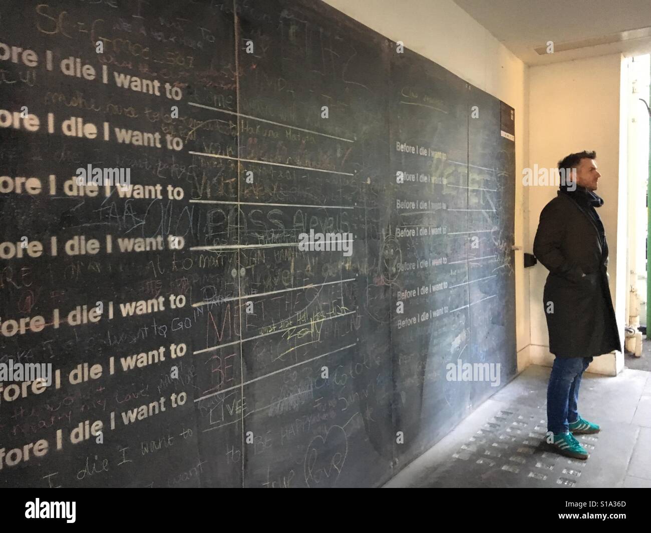 Before I die.. - Smartphone Captured Stock Image