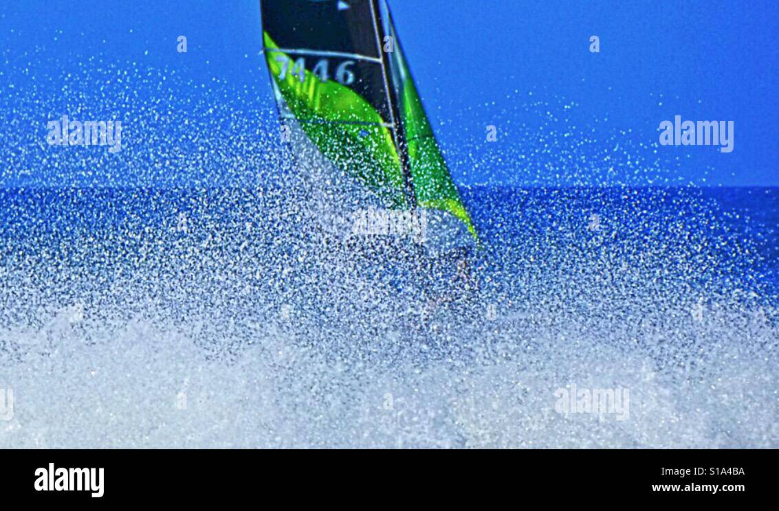 ...surf sail sport... - Smartphone Captured Stock Image