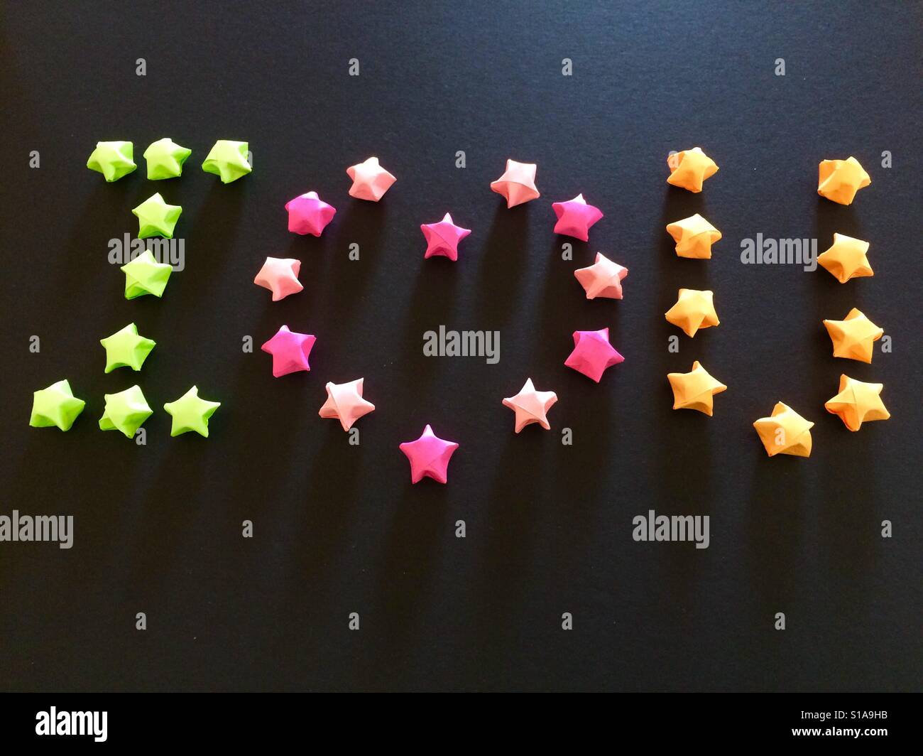 Origami Star Start With A Strip Of Paper About 11 Inches