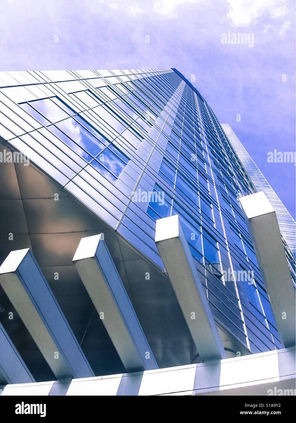 Front of a building at Buenos Aires - Smartphone Captured Stock Image