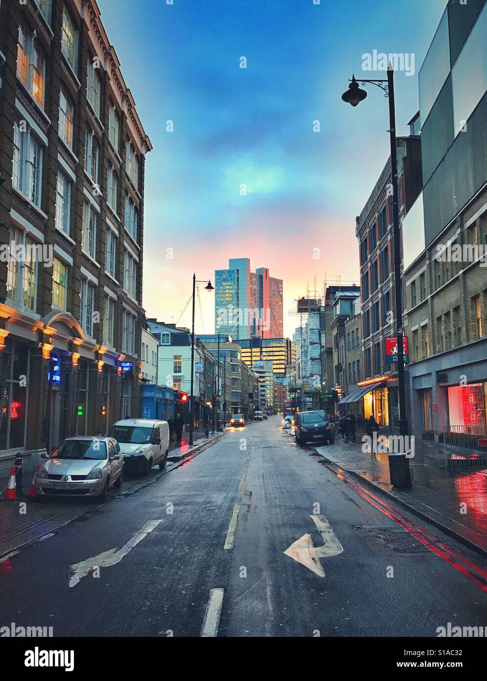 Curtain Road Shoreditch London Stock Photo 310630294 Alamy