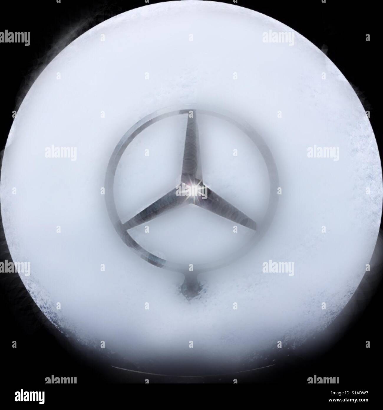 Elusive peace symbol - Smartphone Captured Stock Image