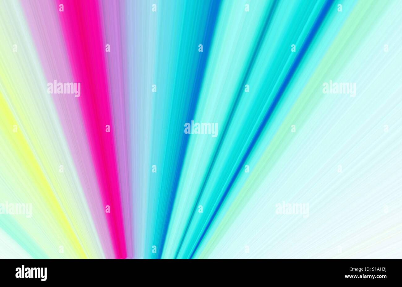 Art effect on an image of a coloured light - Smartphone Captured Stock Image