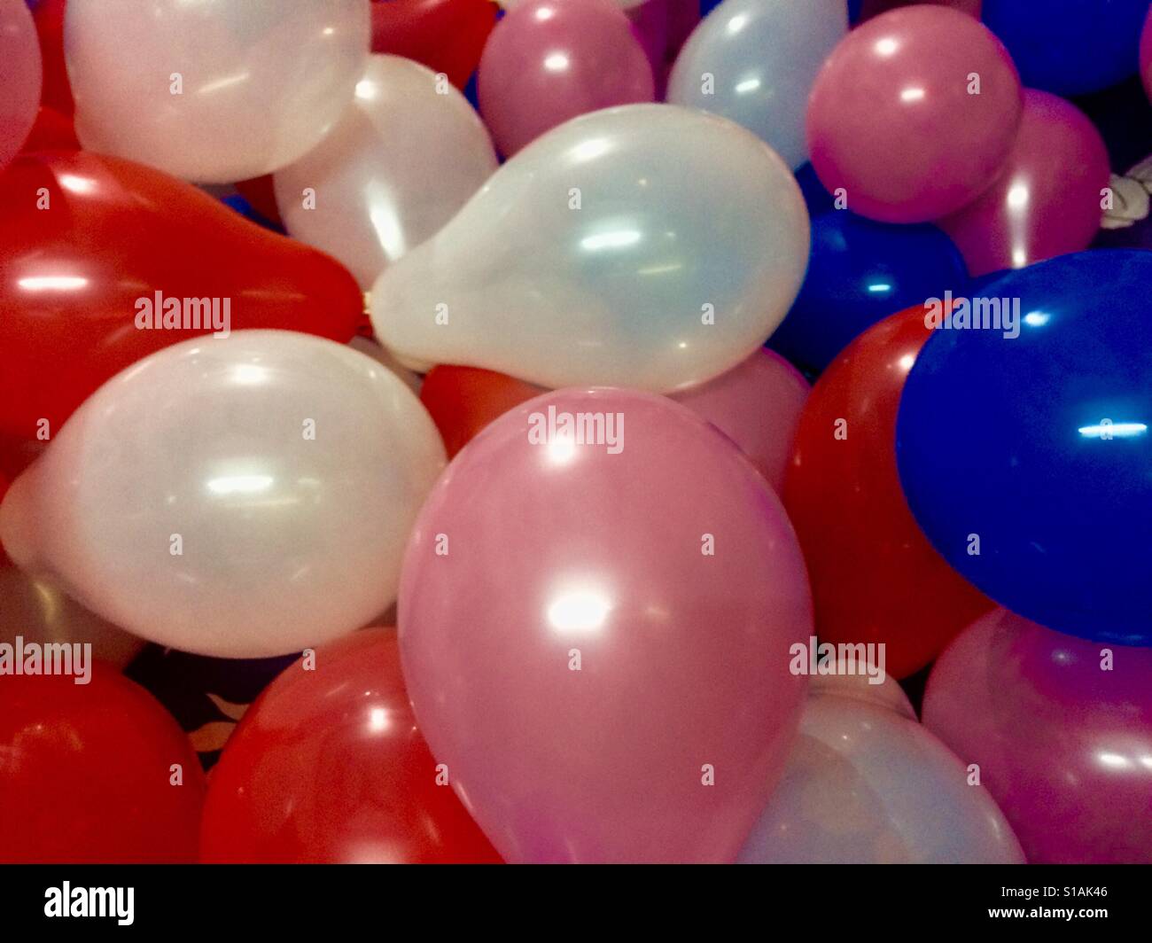Colourfull baloons Stock Photo