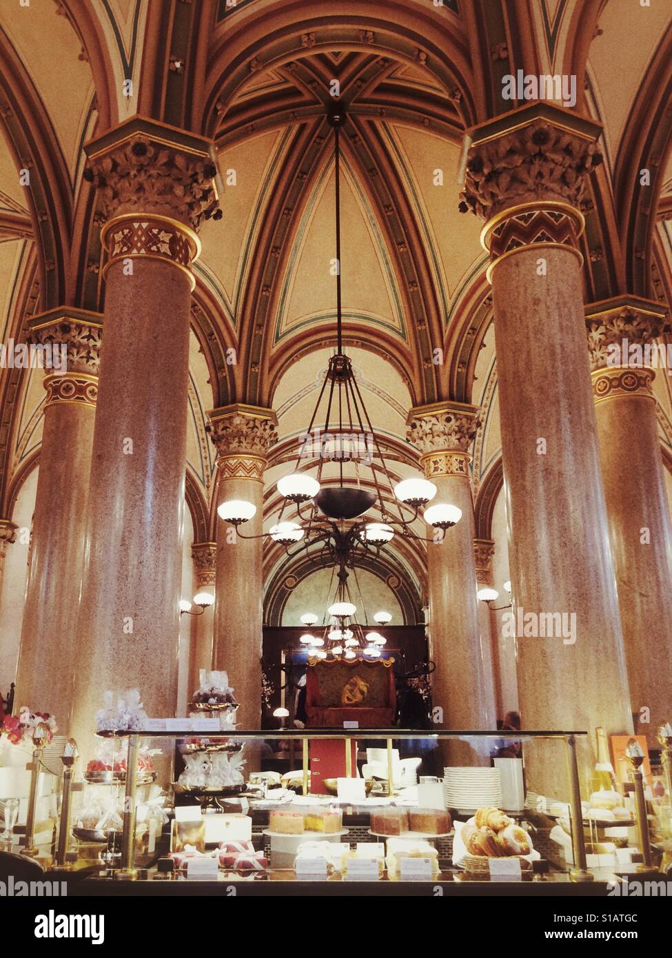 Cafe Central, Vienna, Austria Stock Photo - Alamy