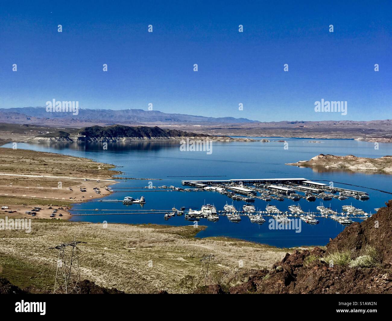 Lake mead - Smartphone Captured Stock Image