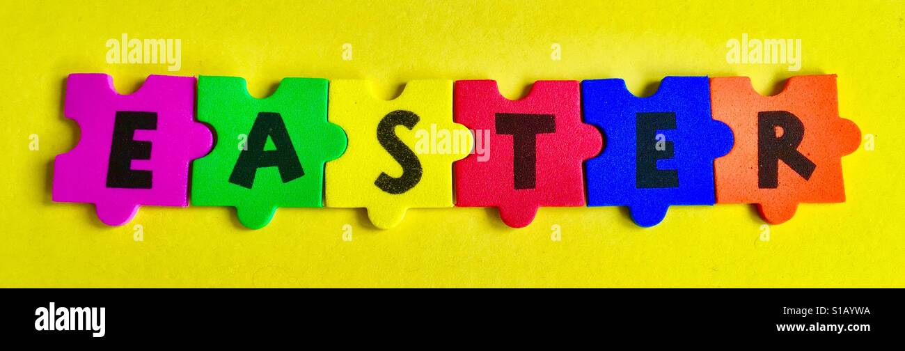 Easter Greeting - Smartphone Captured Stock Image