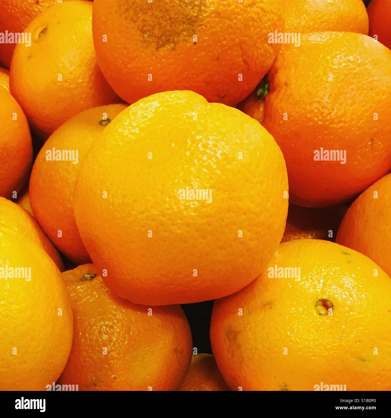 Fresh juicy oranges by K.R. Stock Photo