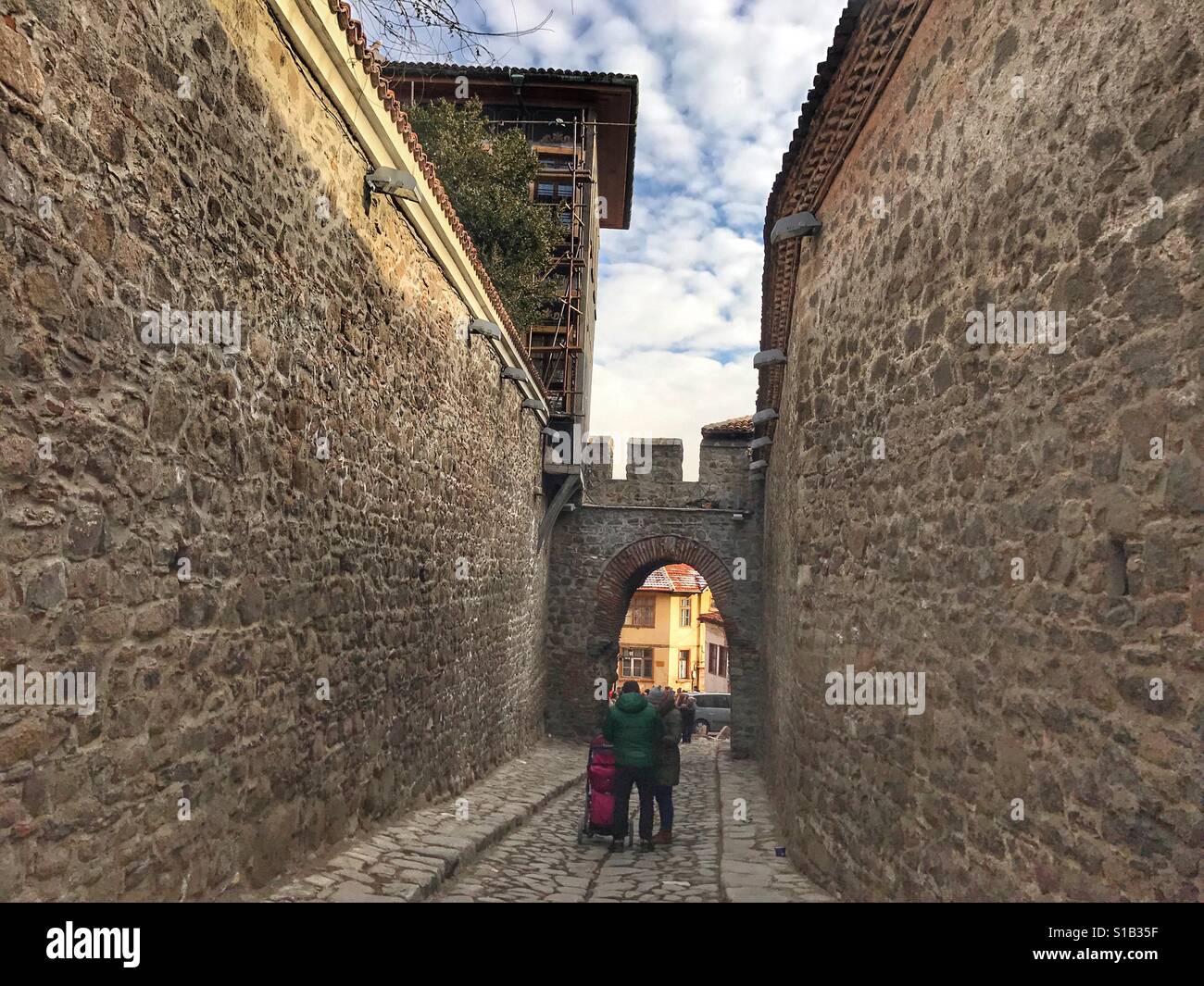Plovdiv Bulgaria - Smartphone Captured Stock Image