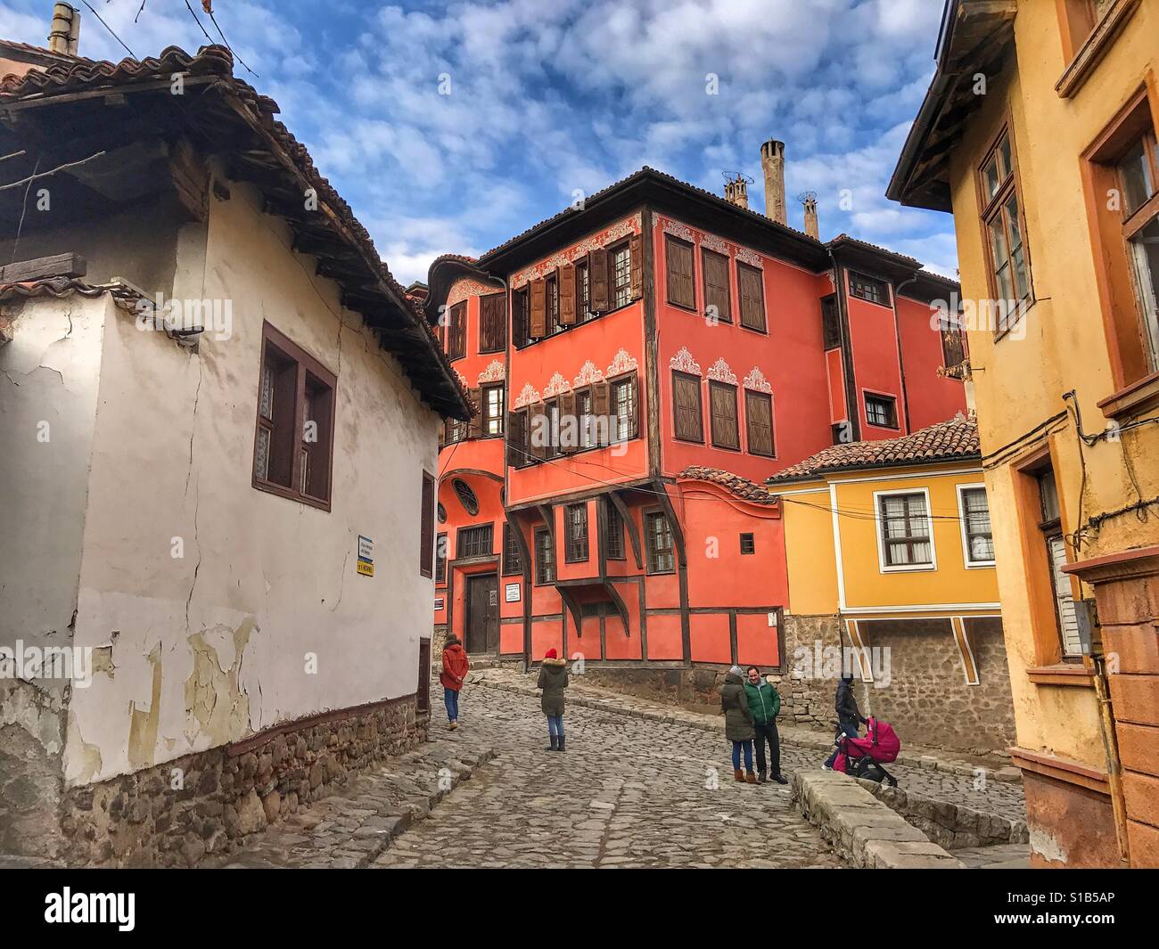 Plovdiv Bulgaria - Smartphone Captured Stock Image