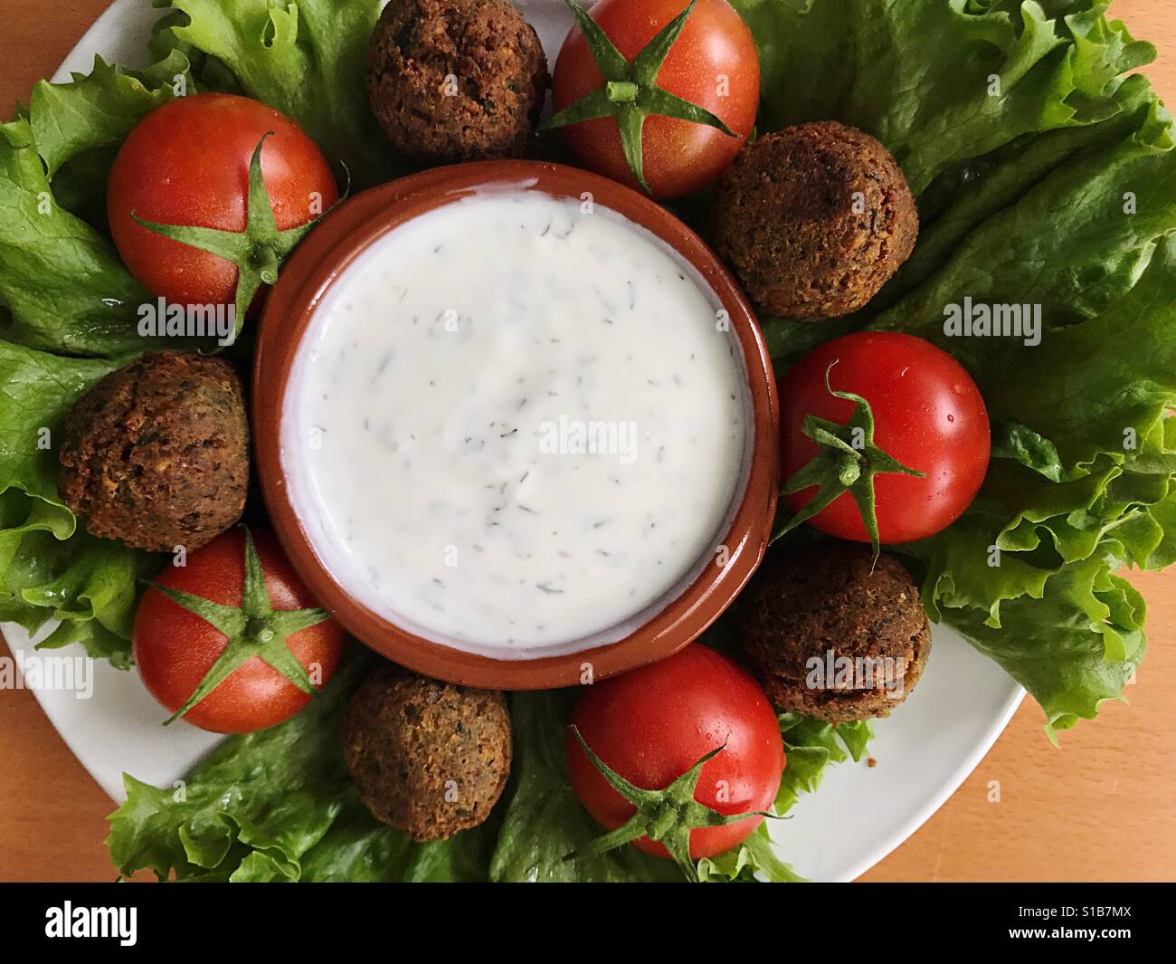 Falafel - Smartphone Captured Stock Image