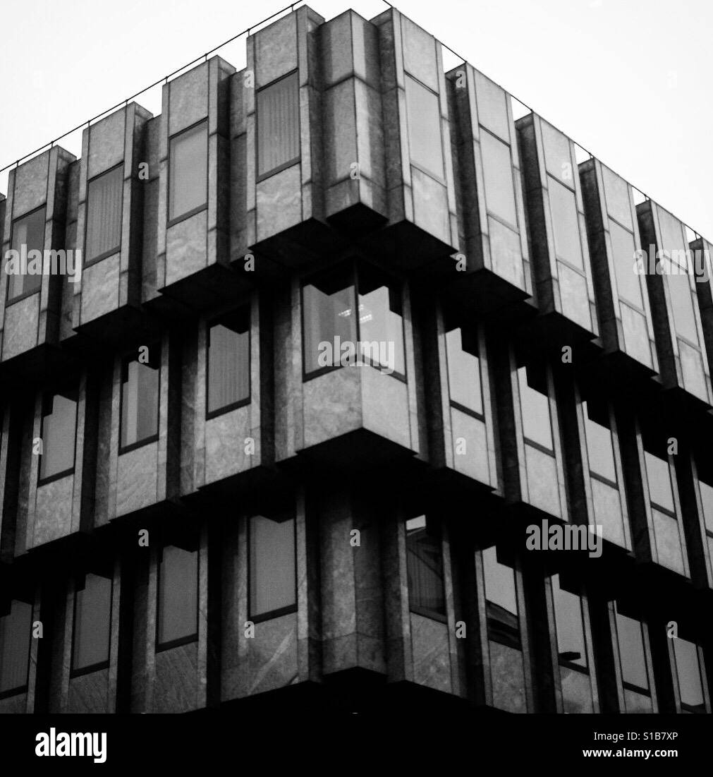 Leeds Architecture, old Bank of England. - Smartphone Captured Stock Image