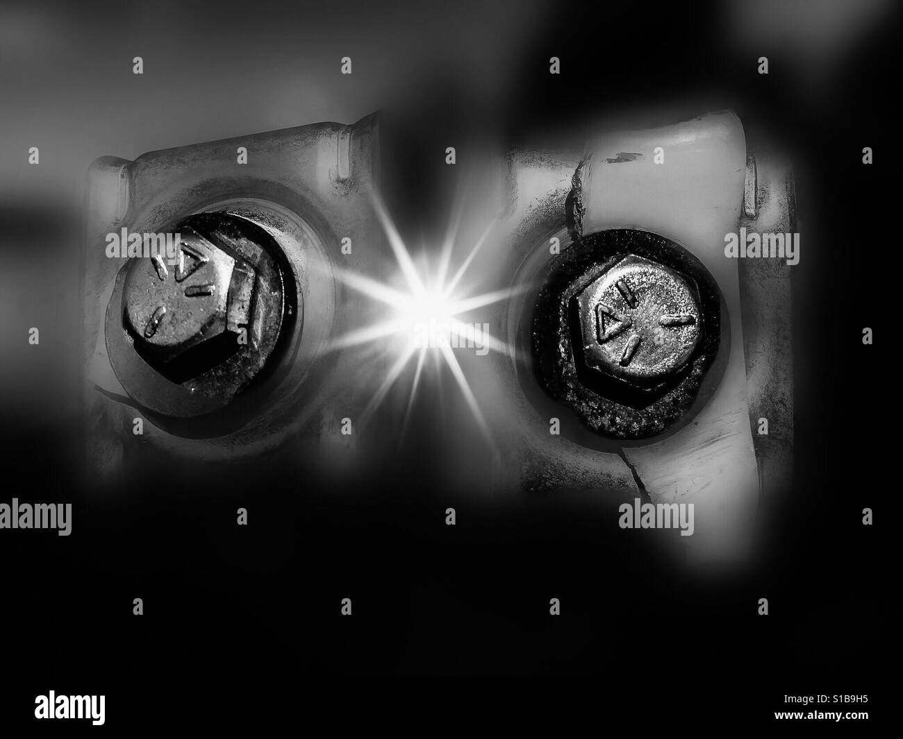 The Light Between - Smartphone Captured Stock Image