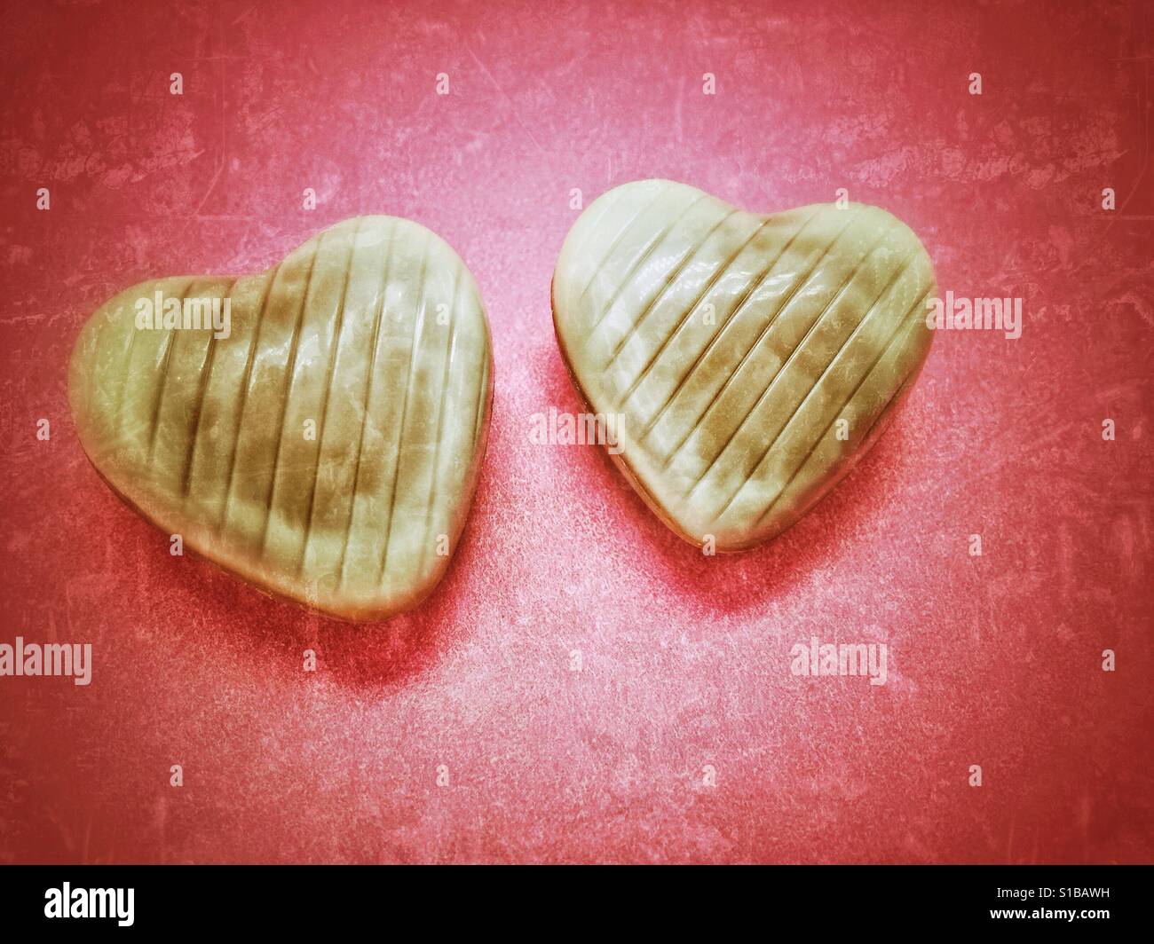 Two chocolate candies - Smartphone Captured Stock Image