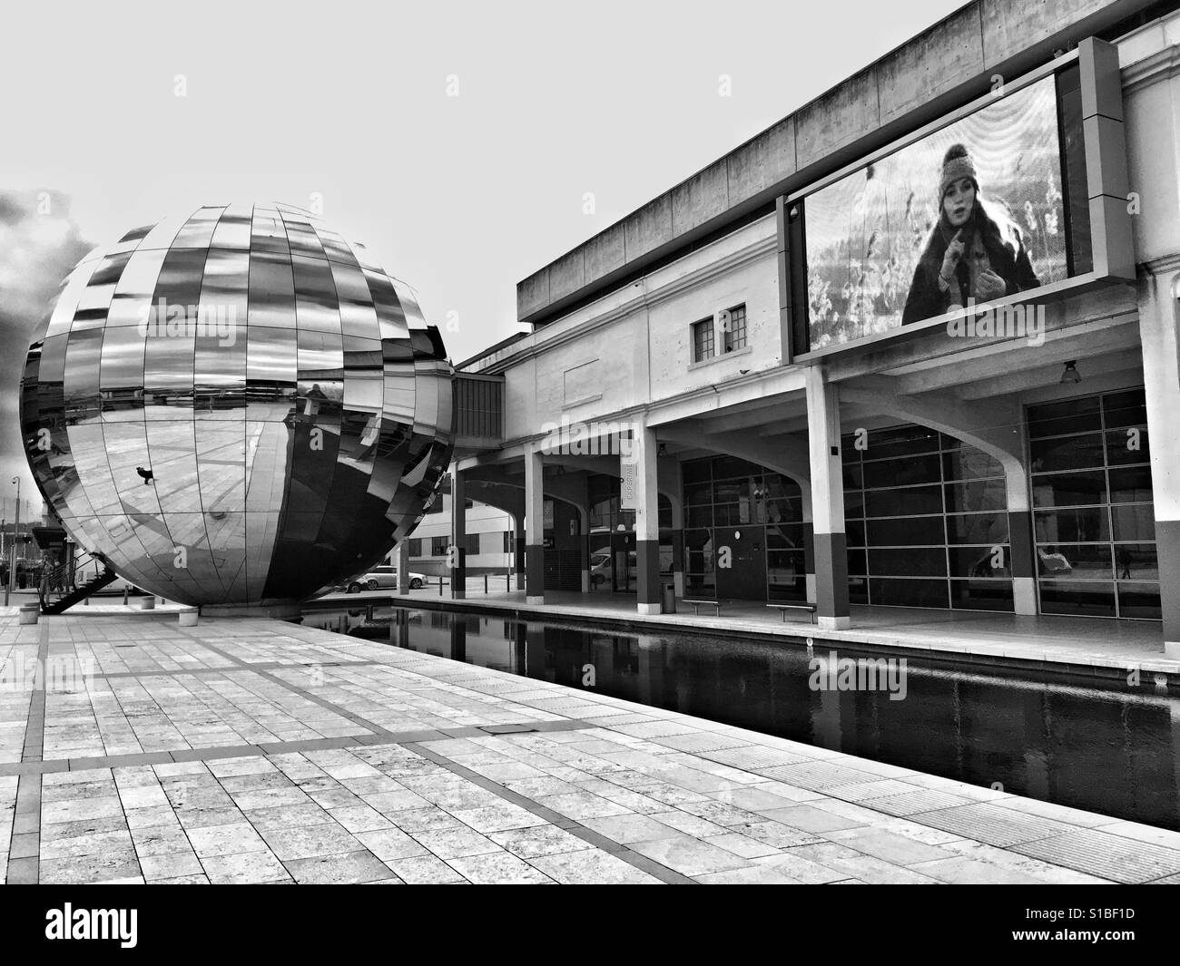 The planetarium at the At-Bristol science centre in Bristol, UK - Smartphone Captured Stock Image