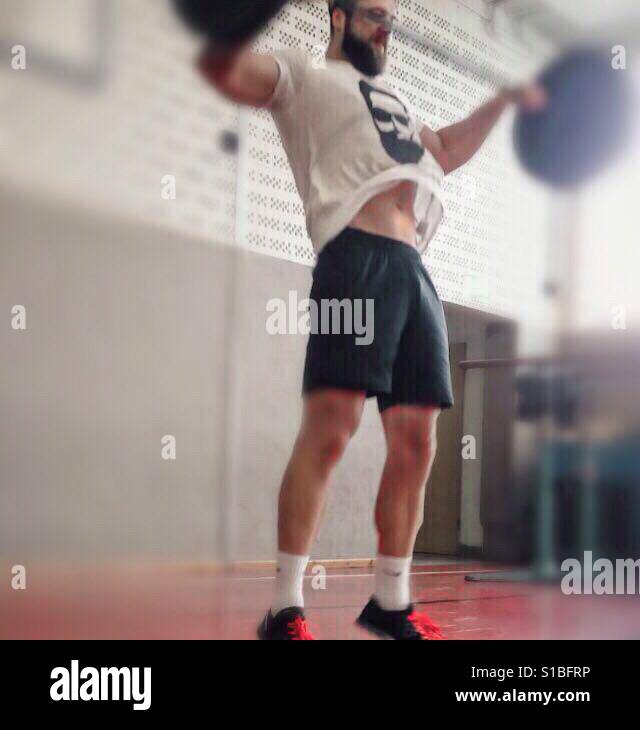 Sports Man! - Smartphone Captured Stock Image