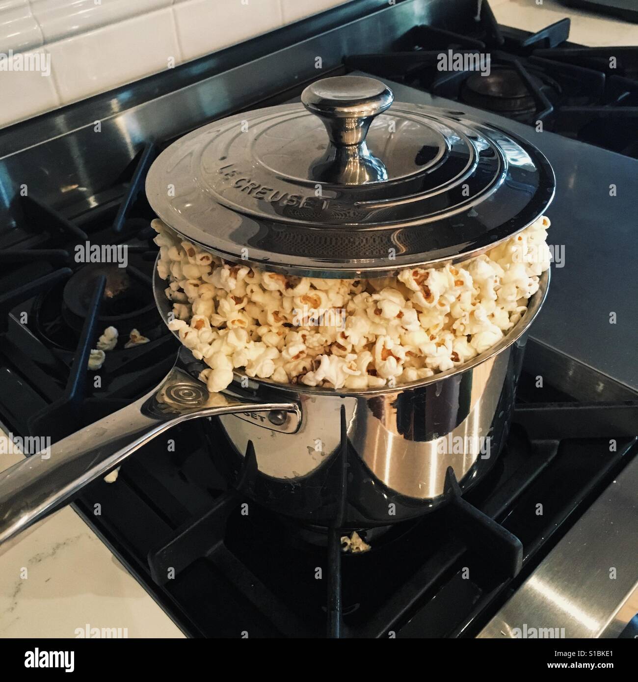 Fun and Flavorful Stovetop Popcorn - Berries & Barnacles