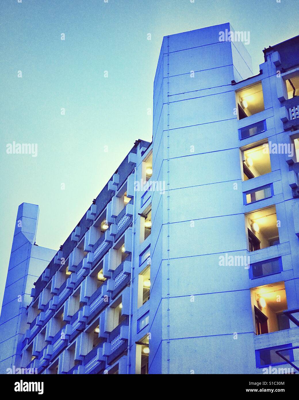 A tower block near Kings Cross, London - Smartphone Captured Stock Image