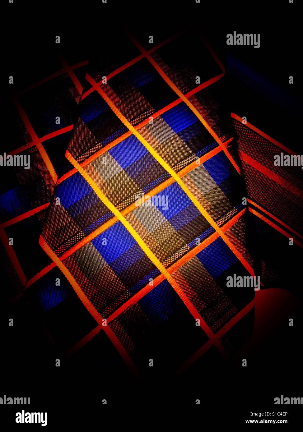 Men's neck tie - Smartphone Captured Stock Image