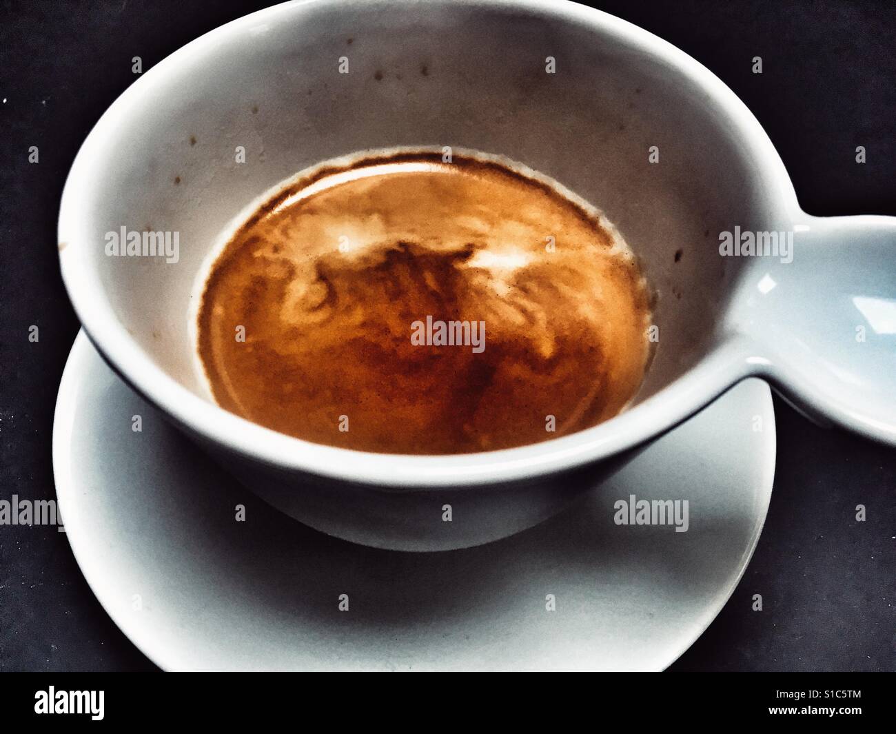 Espresso coffee - Smartphone Captured Stock Image