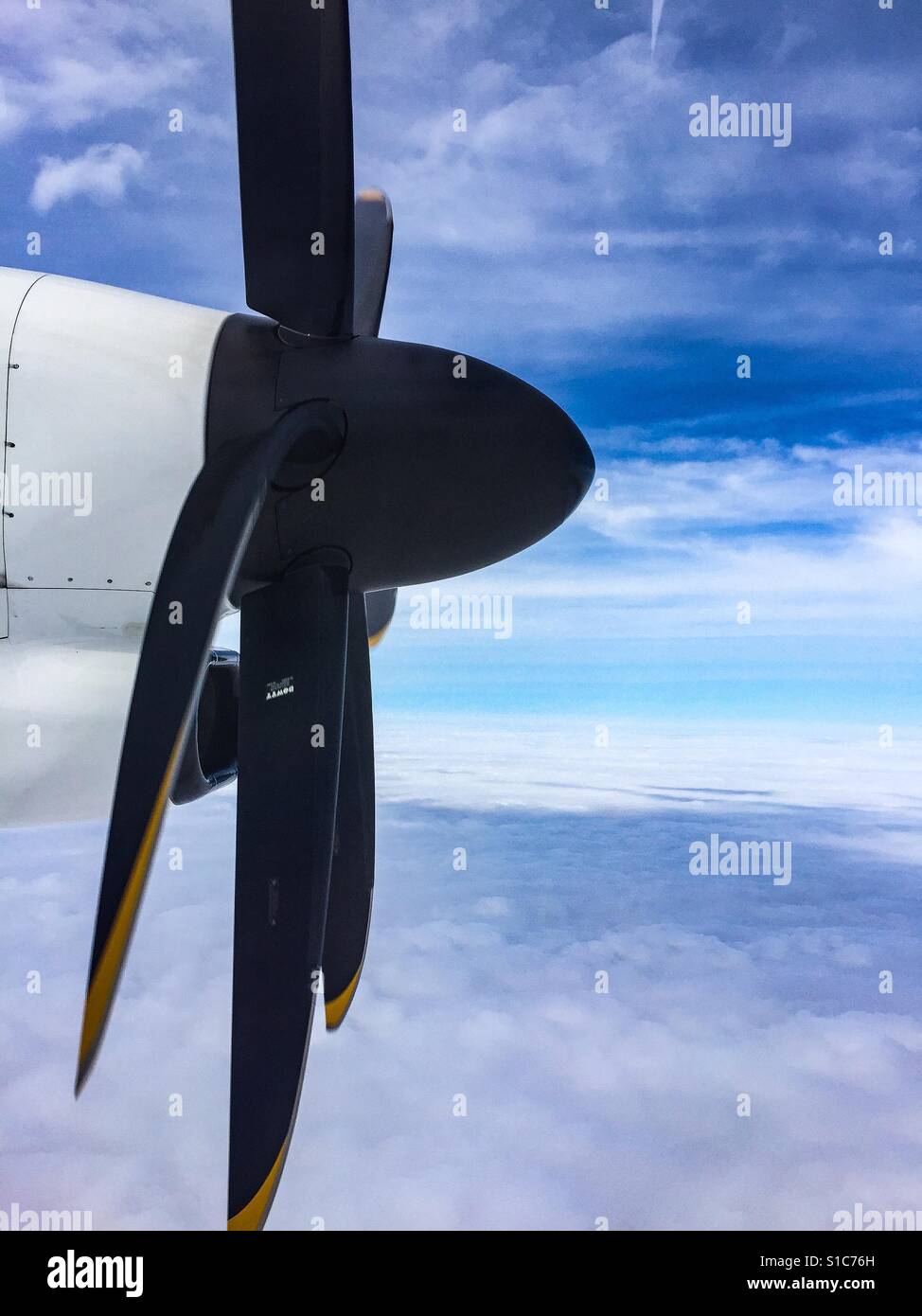 Airborne - Smartphone Captured Stock Image