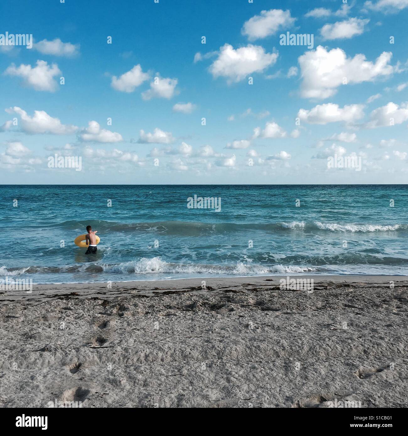 Beach - Smartphone Captured Stock Image