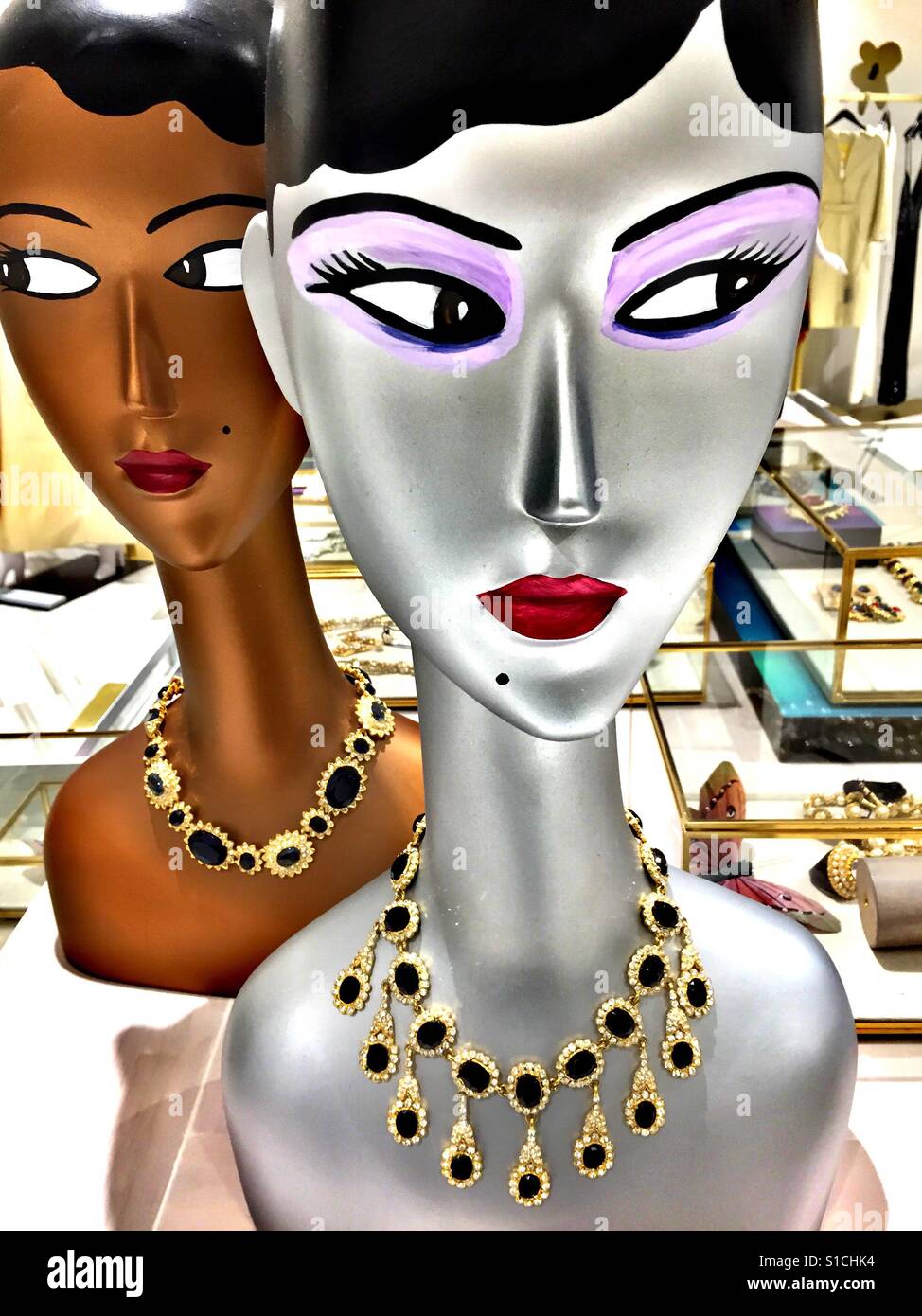 Jewellery shop dummy mannequin